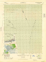 Cape Henlopen Delaware Historical topographic map, 1:24000 scale, 7.5 X 7.5 Minute, Year 1944