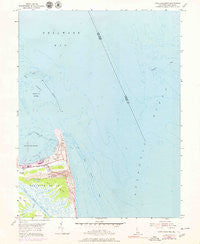 Cape Henlopen Delaware Historical topographic map, 1:24000 scale, 7.5 X 7.5 Minute, Year 1954