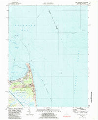 Cape Henlopen Delaware Historical topographic map, 1:24000 scale, 7.5 X 7.5 Minute, Year 1984