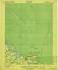 Cape Henlopen Delaware Historical topographic map, 1:62500 scale, 15 X 15 Minute, Year 1918