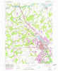 Dover Delaware Historical topographic map, 1:24000 scale, 7.5 X 7.5 Minute, Year 1956