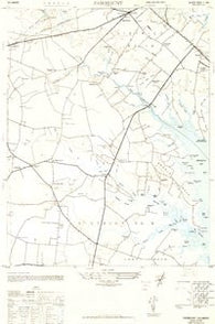 Fairmount Delaware Historical topographic map, 1:24000 scale, 7.5 X 7.5 Minute, Year 1948