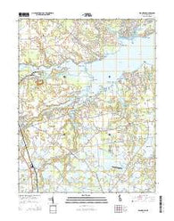 Frankford Delaware Historical topographic map, 1:24000 scale, 7.5 X 7.5 Minute, Year 2014