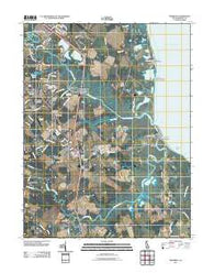 Frederica Delaware Historical topographic map, 1:24000 scale, 7.5 X 7.5 Minute, Year 2011