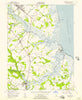 Frederica Delaware Historical topographic map, 1:24000 scale, 7.5 X 7.5 Minute, Year 1956
