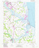 Frederica Delaware Historical topographic map, 1:24000 scale, 7.5 X 7.5 Minute, Year 1956