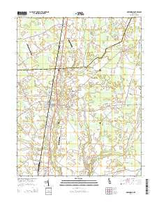 Greenwood Delaware Historical topographic map, 1:24000 scale, 7.5 X 7.5 Minute, Year 2014