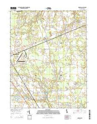 Harbeson Delaware Historical topographic map, 1:24000 scale, 7.5 X 7.5 Minute, Year 2014