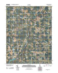 Hickman Delaware Historical topographic map, 1:24000 scale, 7.5 X 7.5 Minute, Year 2011