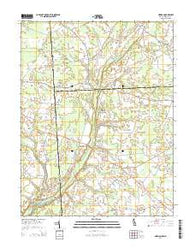 Hickman Delaware Historical topographic map, 1:24000 scale, 7.5 X 7.5 Minute, Year 2014