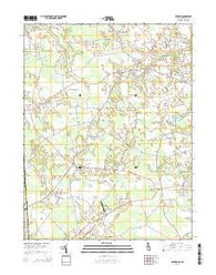 Kenton Delaware Historical topographic map, 1:24000 scale, 7.5 X 7.5 Minute, Year 2014