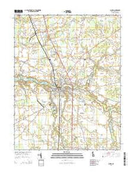 Laurel Delaware Historical topographic map, 1:24000 scale, 7.5 X 7.5 Minute, Year 2014