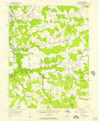Marydel Maryland Historical topographic map, 1:24000 scale, 7.5 X 7.5 Minute, Year 1956