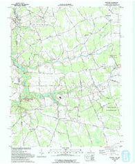 Marydel Maryland Historical topographic map, 1:24000 scale, 7.5 X 7.5 Minute, Year 1993