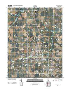 Milford Delaware Historical topographic map, 1:24000 scale, 7.5 X 7.5 Minute, Year 2011