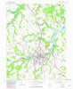 Milford Delaware Historical topographic map, 1:24000 scale, 7.5 X 7.5 Minute, Year 1954