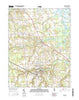 Milton Delaware Current topographic map, 1:24000 scale, 7.5 X 7.5 Minute, Year 2016
