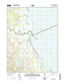 Mispillion River Delaware Historical topographic map, 1:24000 scale, 7.5 X 7.5 Minute, Year 2014