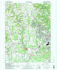 Newark West Delaware Historical topographic map, 1:24000 scale, 7.5 X 7.5 Minute, Year 1992