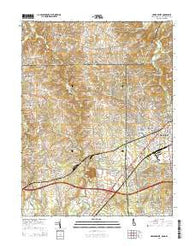 Newark West Delaware Historical topographic map, 1:24000 scale, 7.5 X 7.5 Minute, Year 2014