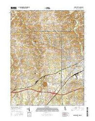 Newark West Delaware Current topographic map, 1:24000 scale, 7.5 X 7.5 Minute, Year 2016