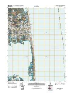 Rehoboth Beach Delaware Historical topographic map, 1:24000 scale, 7.5 X 7.5 Minute, Year 2011