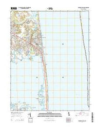 Rehoboth Beach Delaware Historical topographic map, 1:24000 scale, 7.5 X 7.5 Minute, Year 2014