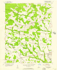 Seaford West Delaware Historical topographic map, 1:24000 scale, 7.5 X 7.5 Minute, Year 1955