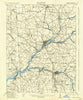 Seaford Delaware Historical topographic map, 1:62500 scale, 15 X 15 Minute, Year 1915