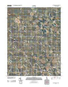 Seaford West Delaware Historical topographic map, 1:24000 scale, 7.5 X 7.5 Minute, Year 2011