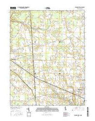 Seaford West Delaware Current topographic map, 1:24000 scale, 7.5 X 7.5 Minute, Year 2016