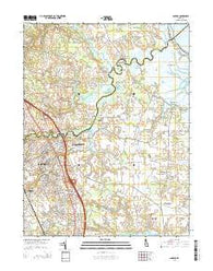 Smyrna Delaware Historical topographic map, 1:24000 scale, 7.5 X 7.5 Minute, Year 2014
