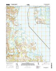 Taylors Bridge Delaware Current topographic map, 1:24000 scale, 7.5 X 7.5 Minute, Year 2016