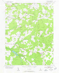 Trap Pond Delaware Historical topographic map, 1:24000 scale, 7.5 X 7.5 Minute, Year 1954