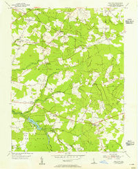 Trap Pond Delaware Historical topographic map, 1:24000 scale, 7.5 X 7.5 Minute, Year 1955