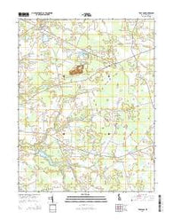 Trap Pond Delaware Historical topographic map, 1:24000 scale, 7.5 X 7.5 Minute, Year 2014
