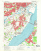 Wilmington South Delaware Historical topographic map, 1:24000 scale, 7.5 X 7.5 Minute, Year 1967