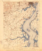 Wilmington Delaware Historical topographic map, 1:62500 scale, 15 X 15 Minute, Year 1906