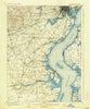 Wilmington Delaware Historical topographic map, 1:62500 scale, 15 X 15 Minute, Year 1906