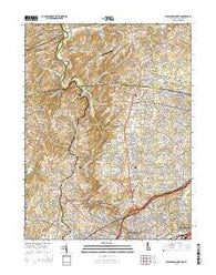 Wilmington North Delaware Historical topographic map, 1:24000 scale, 7.5 X 7.5 Minute, Year 2014