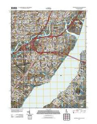 Wilmington South Delaware Historical topographic map, 1:24000 scale, 7.5 X 7.5 Minute, Year 2011