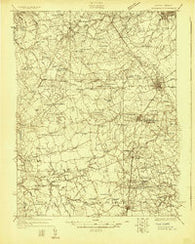 Wyoming Delaware Historical topographic map, 1:48000 scale, 15 X 15 Minute, Year 1926