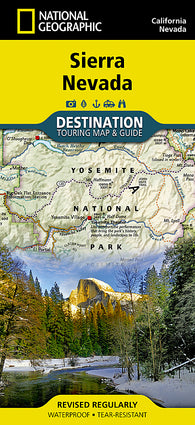 Buy map Sierra Nevada DestinationMap by National Geographic Maps