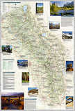 Sierra Nevada DestinationMap by National Geographic Maps - Back of map