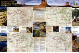 Four Corners, Trail of the Ancients DestinationMap by National Geographic Maps - Back of map