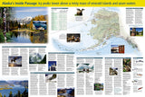 Alaskas Inside Passage DestinationMap by National Geographic Maps - Back of map