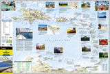 Caribbean DestinationMap by National Geographic Maps - Front of map