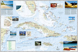 Caribbean DestinationMap by National Geographic Maps - Back of map