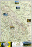 Canadian Rockies DestinationMap by National Geographic Maps - Front of map
