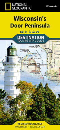 Buy map Wisconsins Door Peninsula DestinationMap by National Geographic Maps
